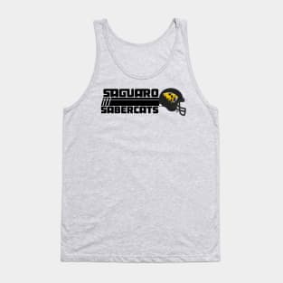 Saguaro Sabercats (Rush Primary - Black) Tank Top